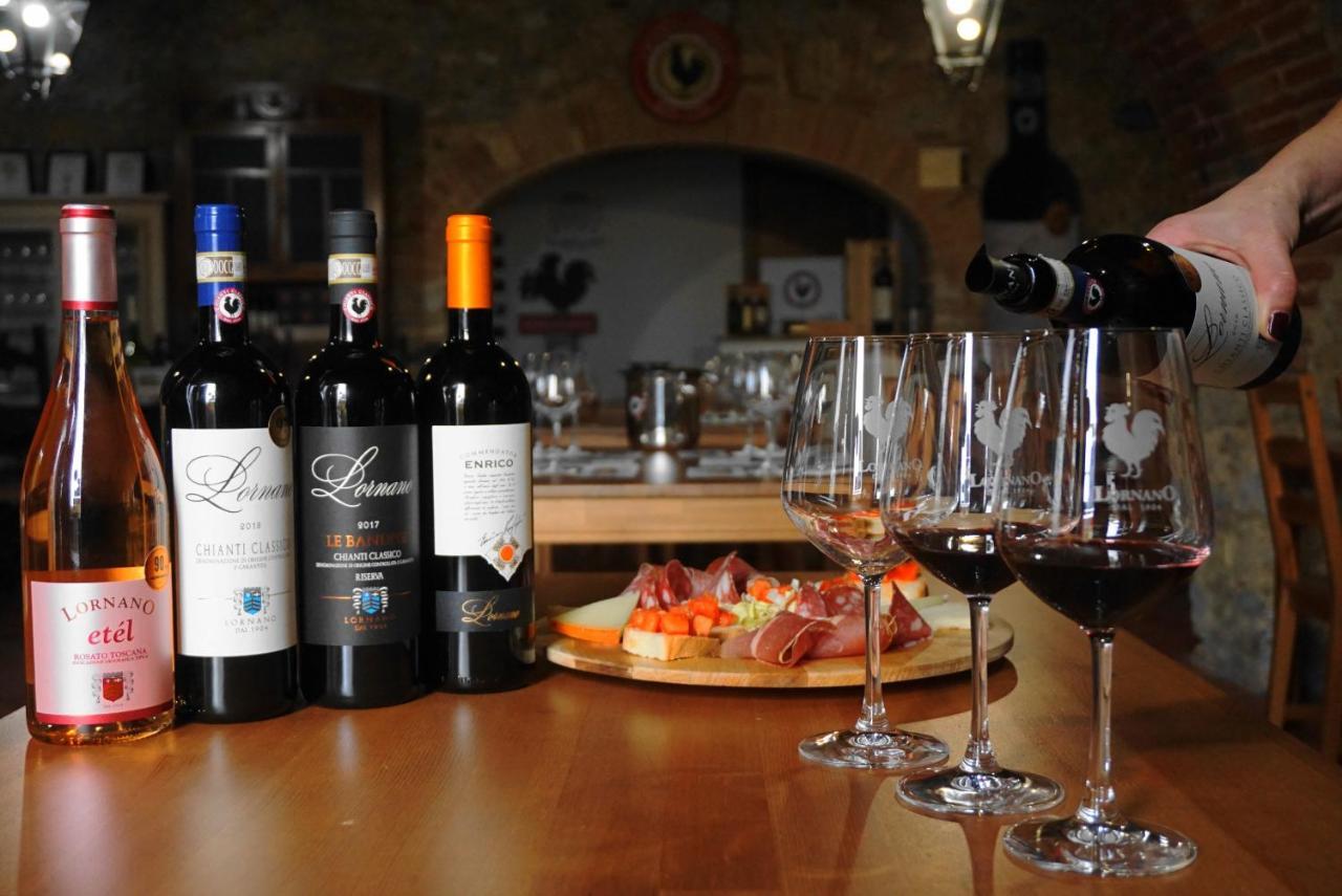 Villa Fattoria Lornano Winery Monteriggioni Exterior foto