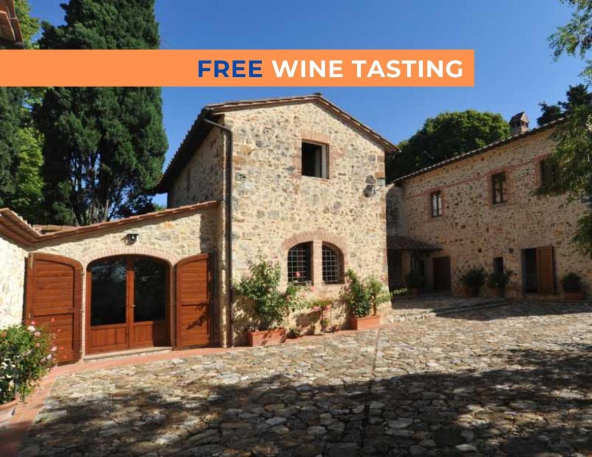 Villa Fattoria Lornano Winery Monteriggioni Exterior foto